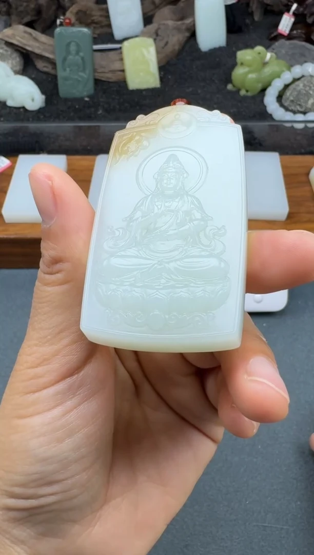颈饰未镶嵌和田玉2