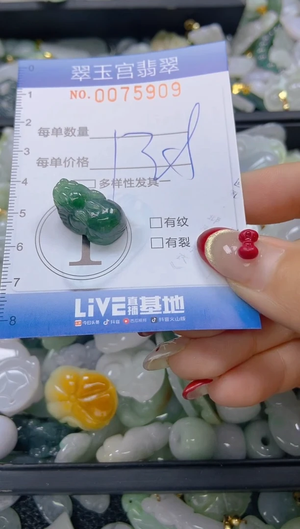 【闪购商品】翡翠颈饰未镶嵌闪购0075909