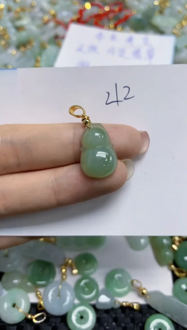 【闪购商品】翡翠颈饰合金   天然A货翡翠