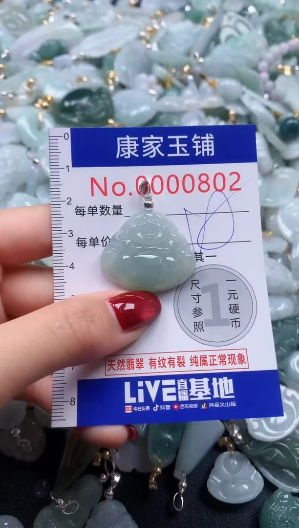 颈饰未镶嵌翡翠802