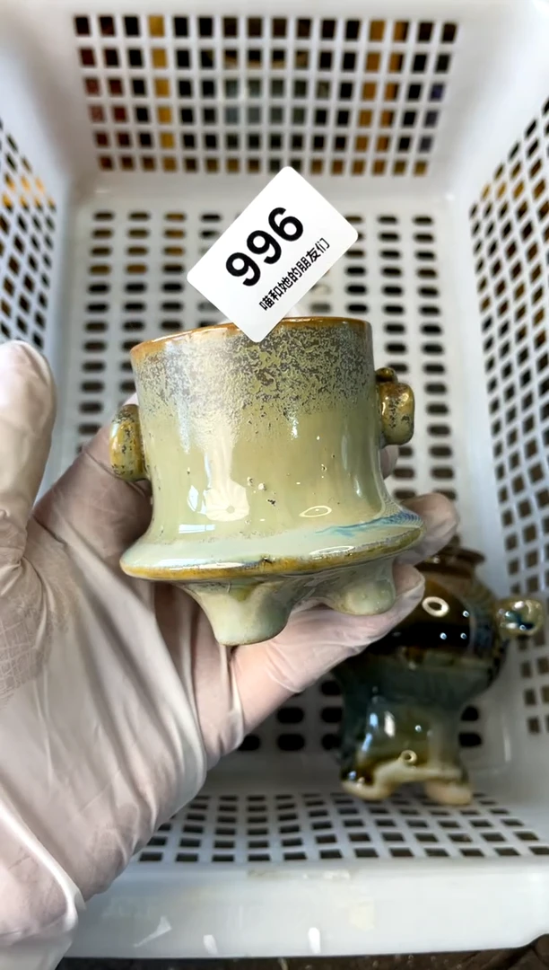 【闪购商品】陶996 内口4【多肉花盆多肉盆】