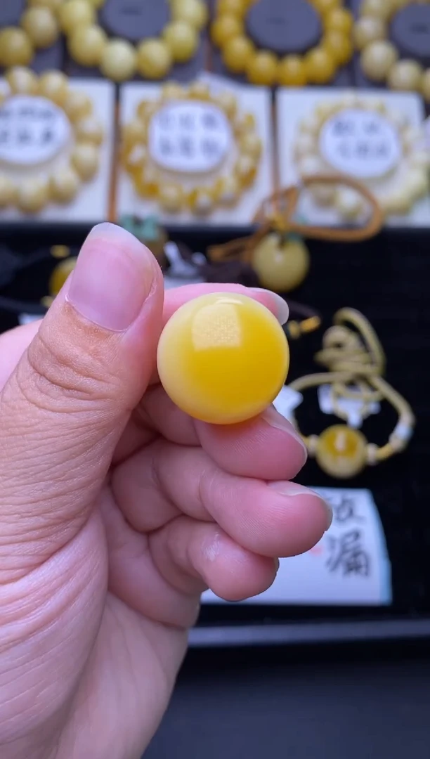 裸石琥珀未镶嵌大小姐珠宝严选48