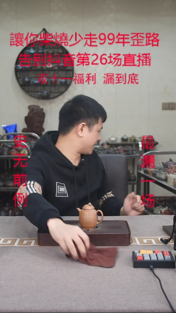 茶壶紫砂1宜兴紫砂柴烧