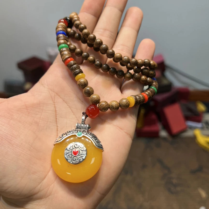 木质多圈手串无礼盒S0489