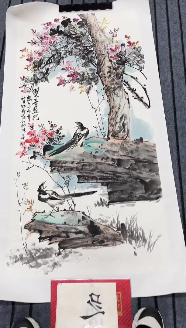 精品国画花鸟作品