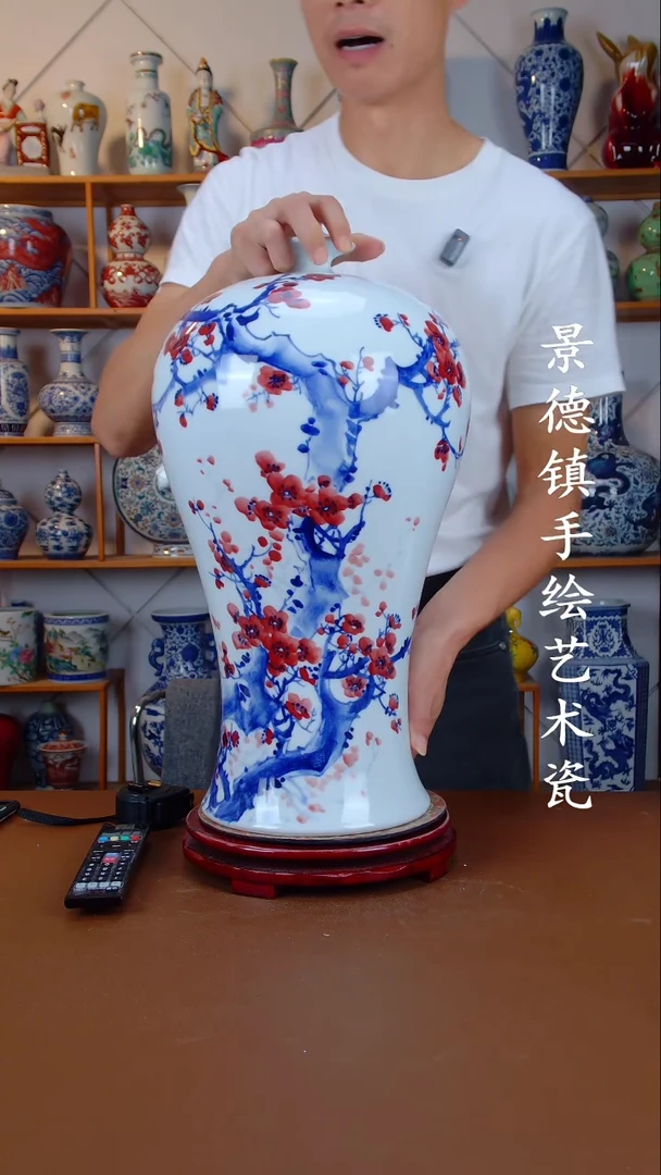 现代景德镇手工手绘陶瓷摆件46