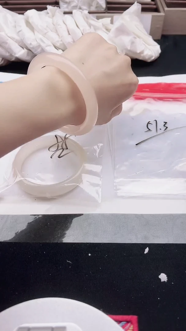 未镶嵌手镯石英质玉圈口 57 58