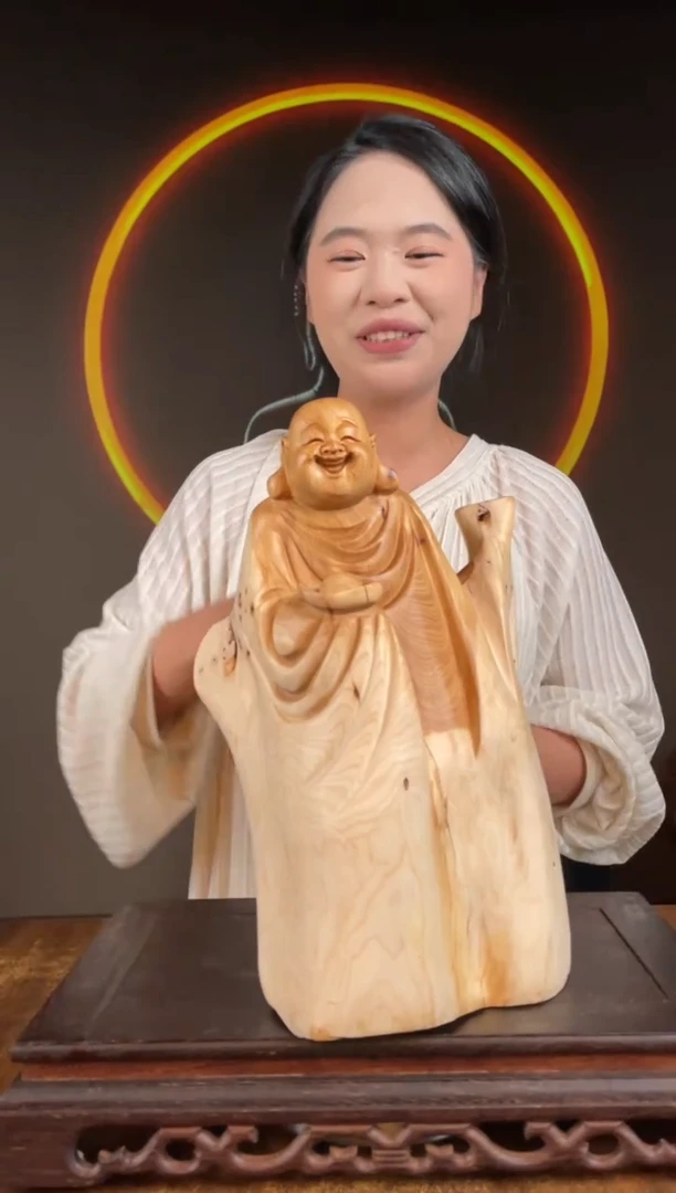 柏木（崖柏）手工摆件,先抢先得! 编号:203