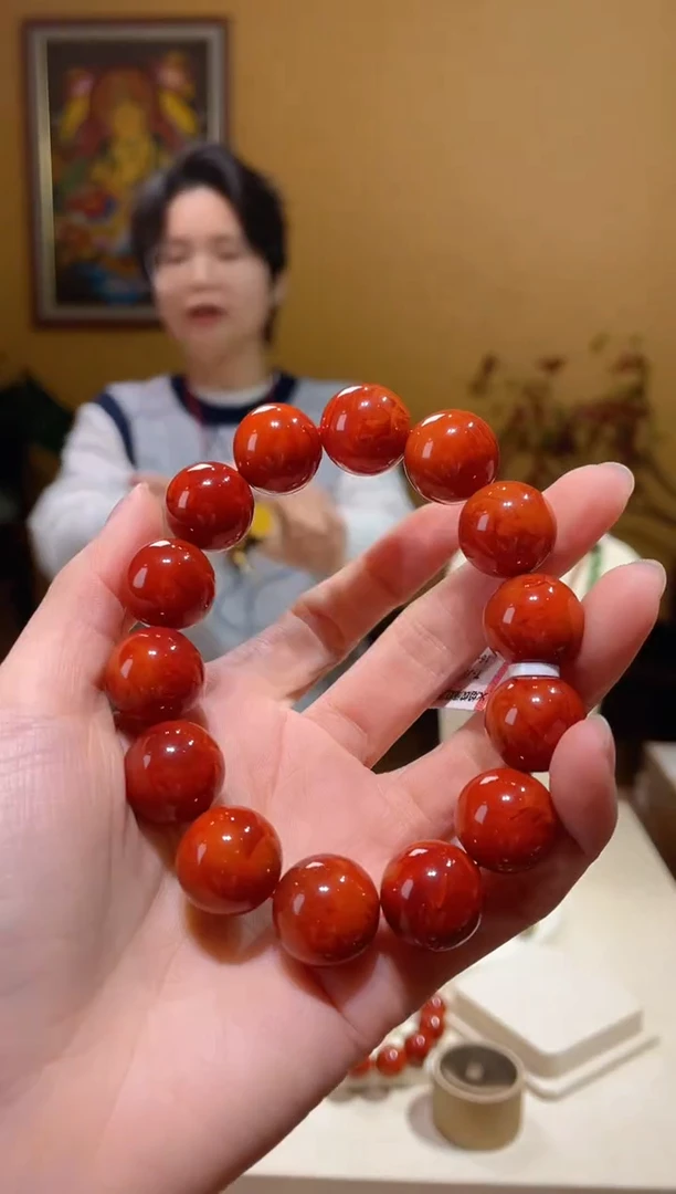 未镶嵌手串南红玛瑙8@@ZY50925021