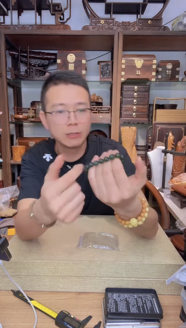 乌木类书架850琉1.1单圈手串