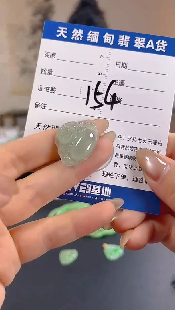 颈饰未镶嵌翡翠纯天然缅甸翡翠A货