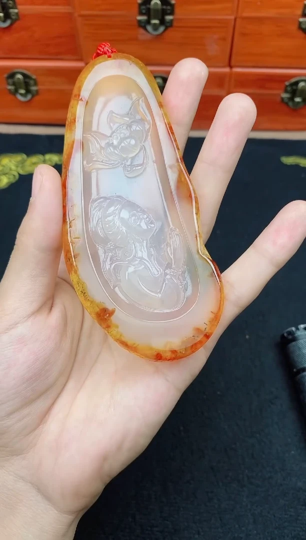 未镶嵌玛瑙/玉髓珠宝奇石顺**然0