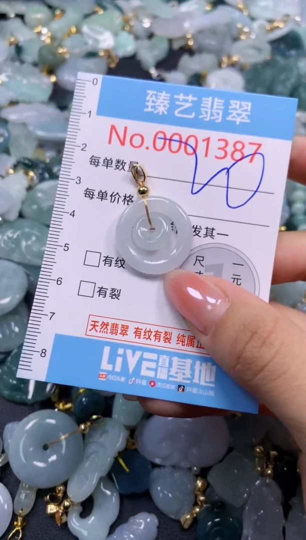颈饰未镶嵌翡翠1387