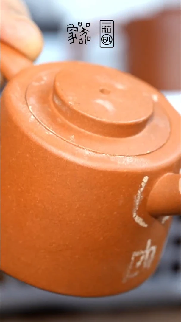 茶壶紫砂微瑕一粒砂五十五桃花