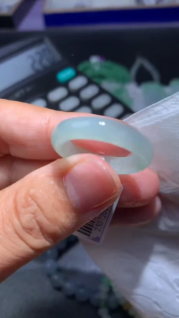 未镶嵌定制翡翠毛货24圈口