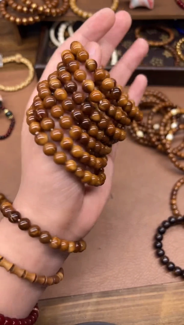 库克手串库克卡8圆珠 素圈