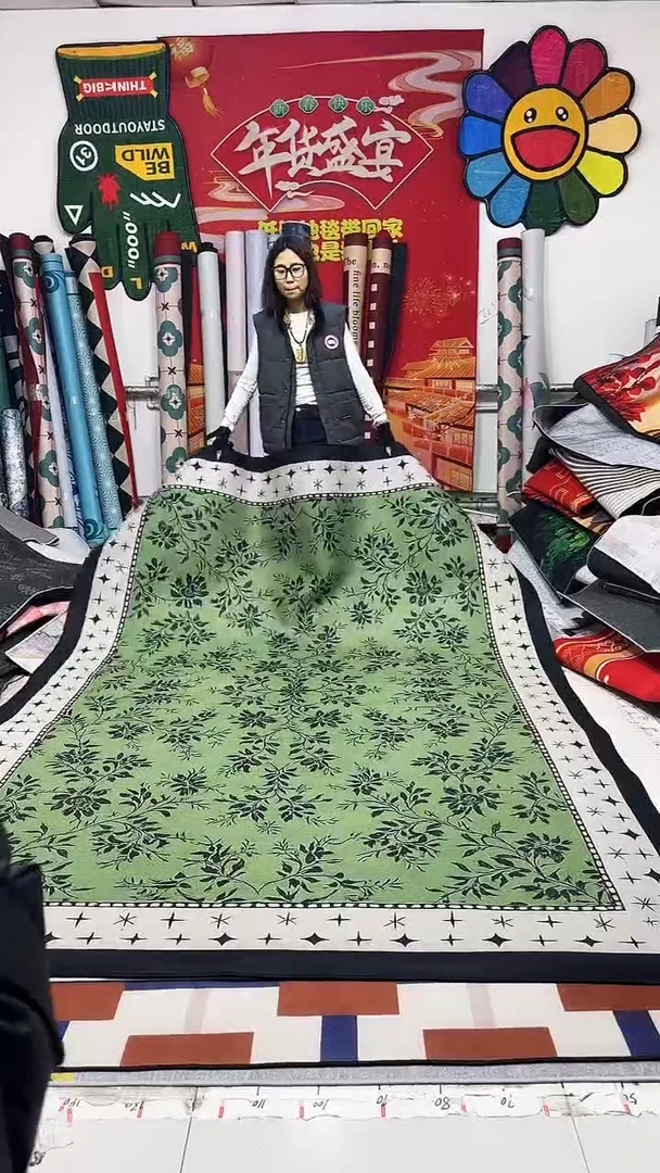 棉麻绒058 200*300