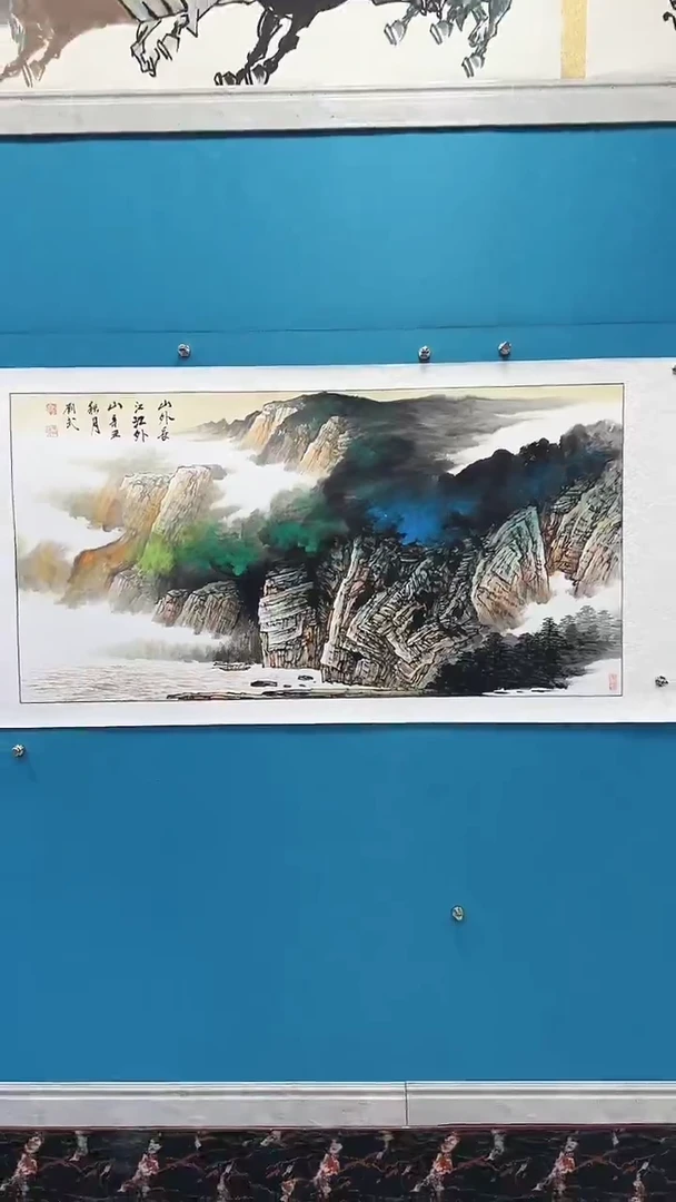 国画启辰艺术刘武手绘-国画18