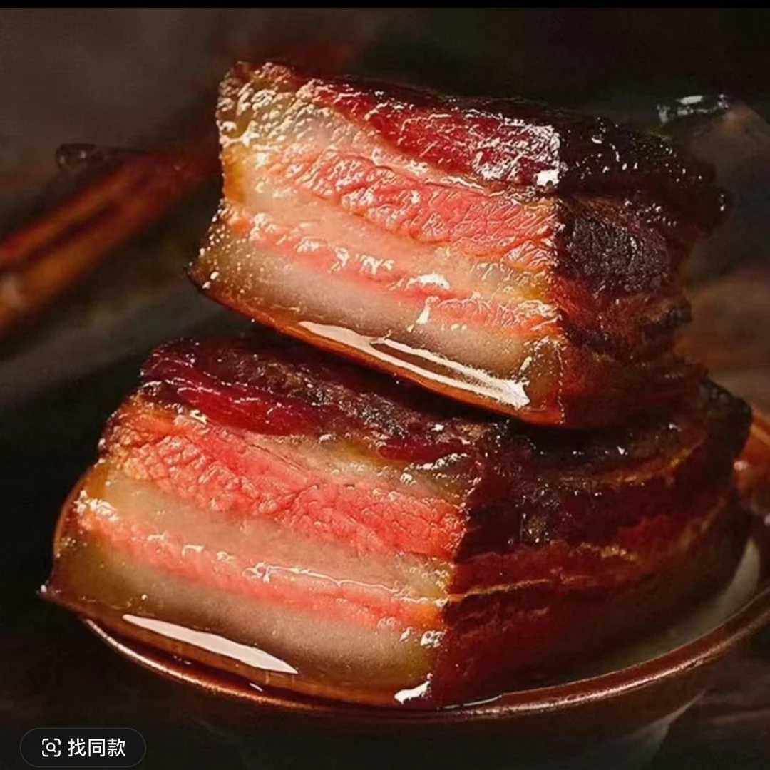 ｛买三斤送两斤｝湖南农家柴火烟熏五花腊肉