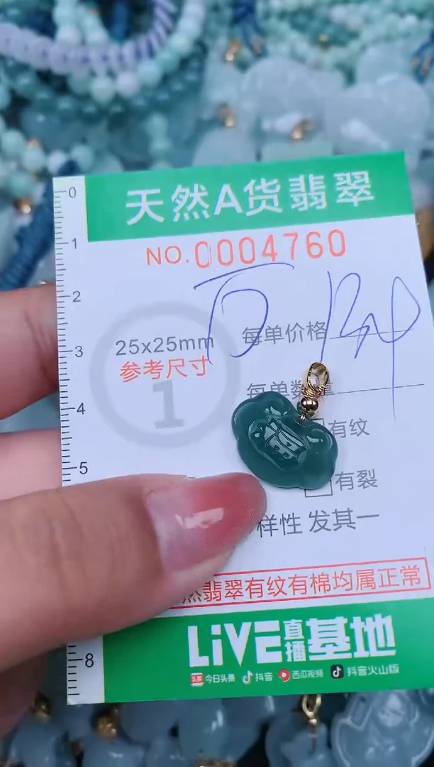 【闪购商品】翡翠颈饰未镶嵌.0004760