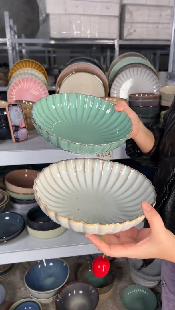陶瓷外贸尾货瑕疵满20包邮重瑕特价孤品清仓X2深盘