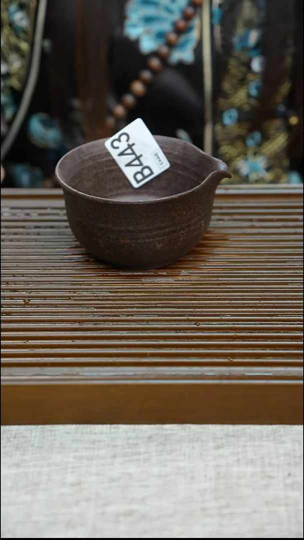 纯手工粗陶茶具 每只不同