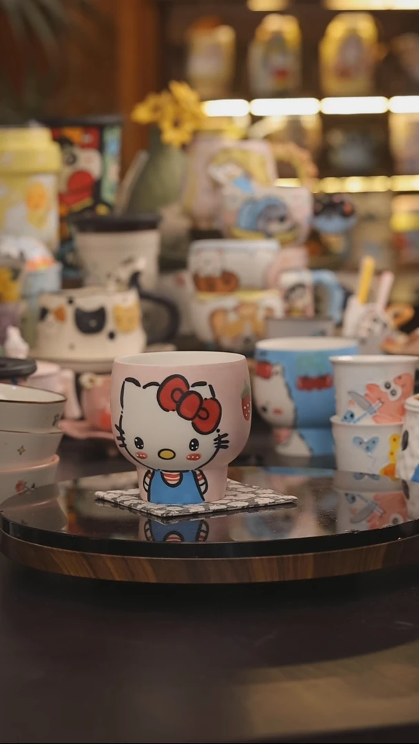 景德镇釉下彩绘设计师款式陶瓷