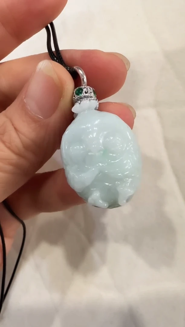 颈饰未镶嵌翡翠国风