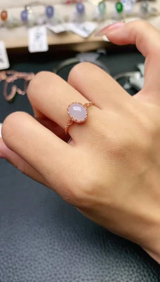 【闪购商品】翡翠戒指银S925镶嵌11111