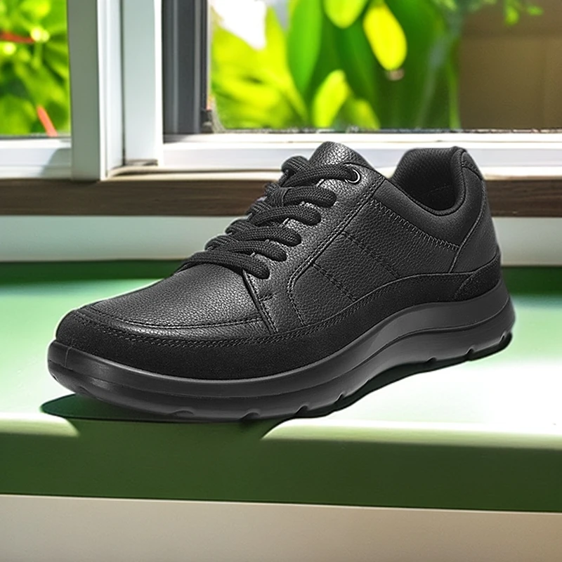 时尚休闲鞋爆款新款男士春季舒适百搭系带男鞋舒适运动休闲鞋7015