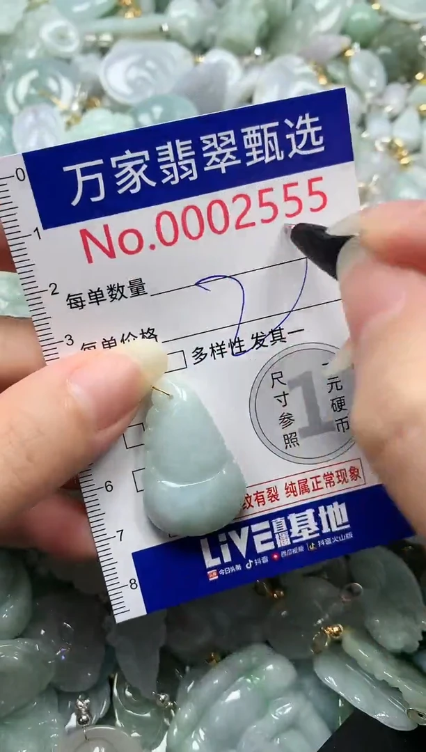 吊坠(不含链)未镶嵌翡翠2555