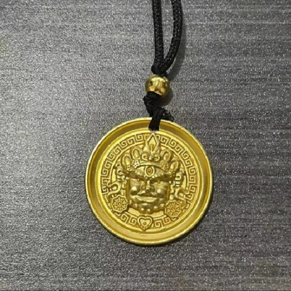 2024新款黄财神牌 创意饰品