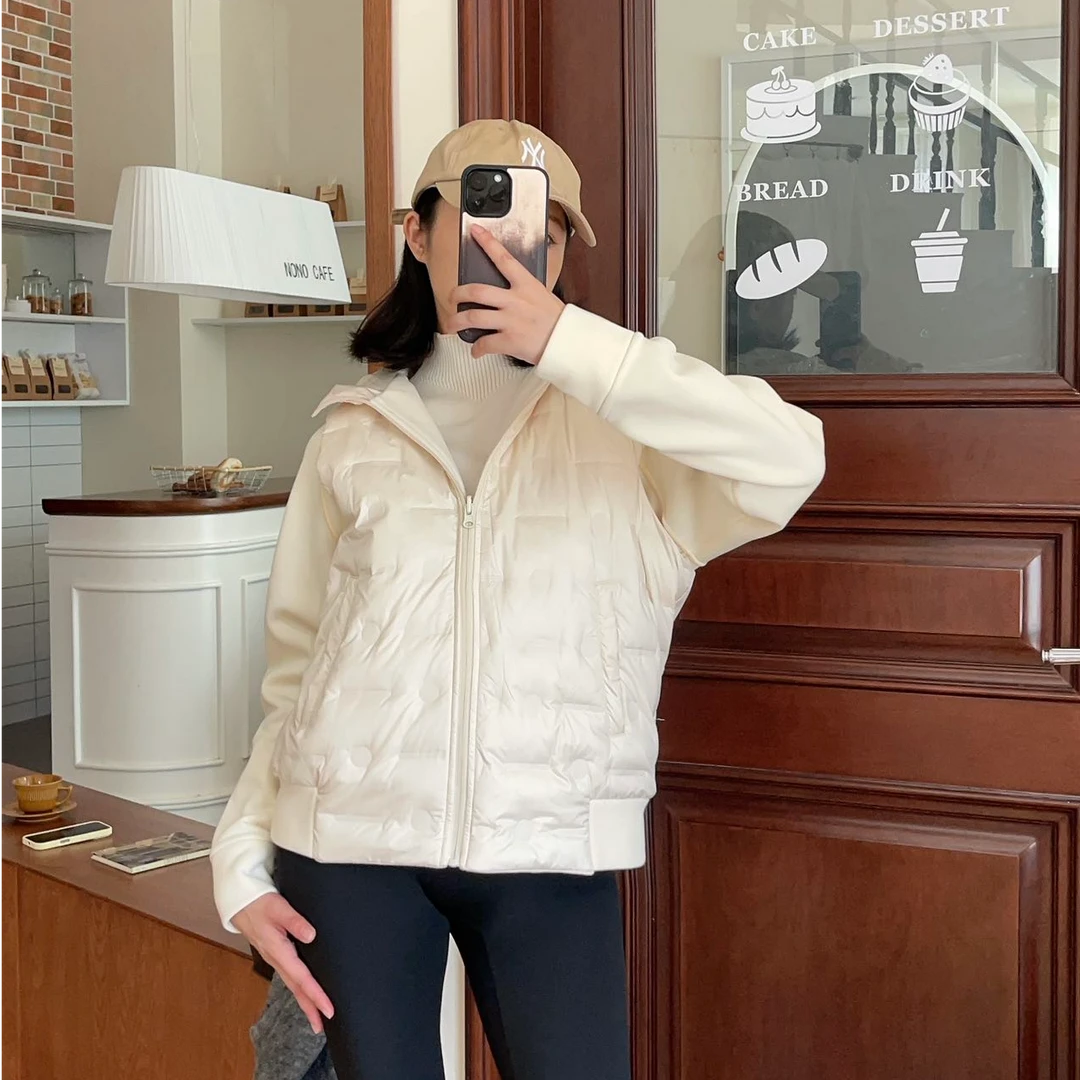 冬述暖诗·双面可穿羽绒服女 轻暖新定义 保暖无负担 Y7090