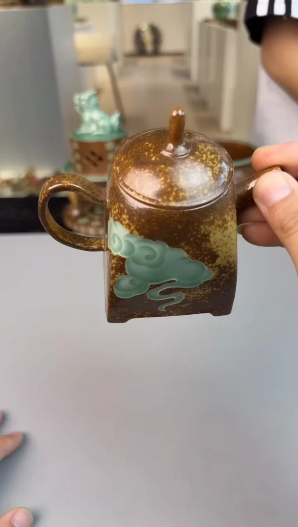 青瓷手工茶器不带礼盒包邮