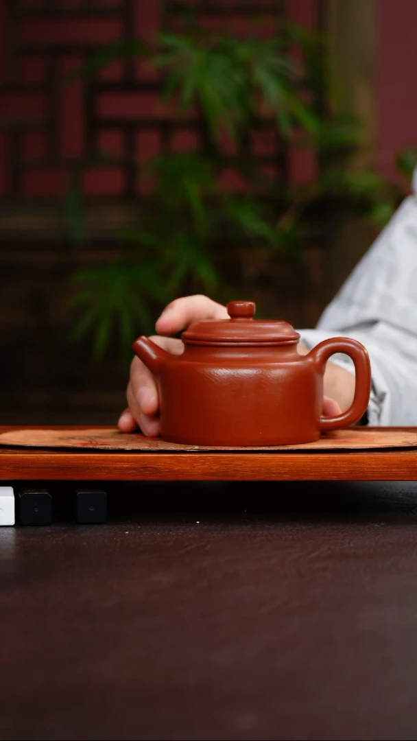 茶壶紫砂德钟 大红袍