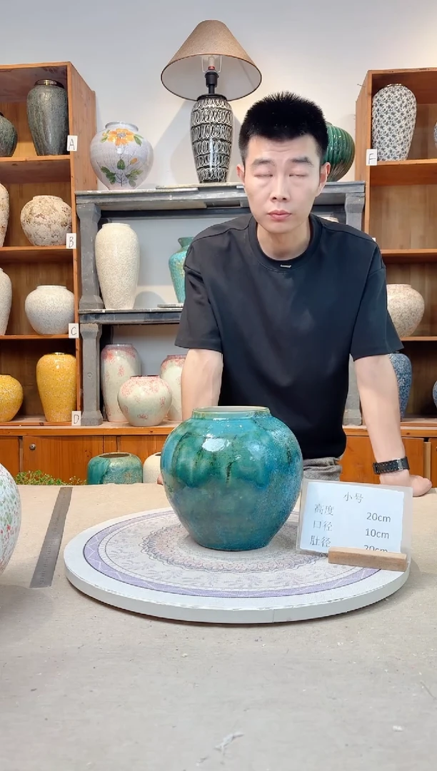 瓶陶瓷花瓶  草原映像 小号  正品