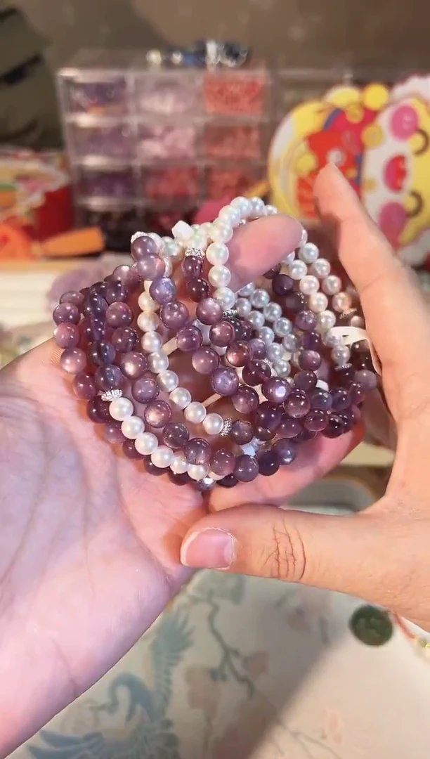 【闪购商品】水晶手链未镶嵌Q518多样性发货一件