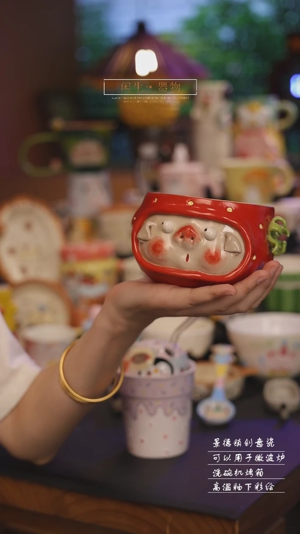 景德镇可爱设计师款陶瓷
