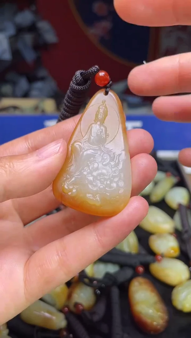 颈饰未镶嵌和田玉123