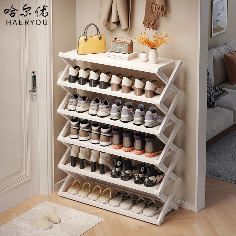 家用鞋柜大全入户玄关免安装这得鞋架简约一体经济型网红款鞋架子