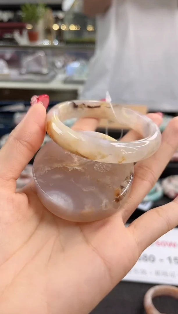 未镶嵌手镯石英质玉57圈口（赠品镯心）1593163