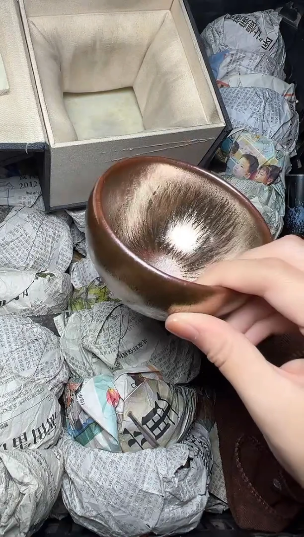 茶盏金丝万缕 盏三疯建盏茶器