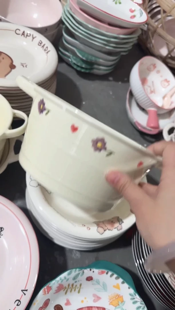 【10寸★1个】黑点针眼属正常陶瓷都有介意慎拍微瑕破损包赔