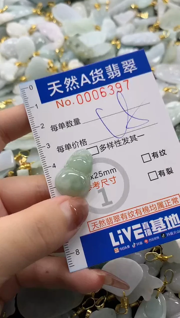 翡翠未镶嵌颈饰天然A货翡翠