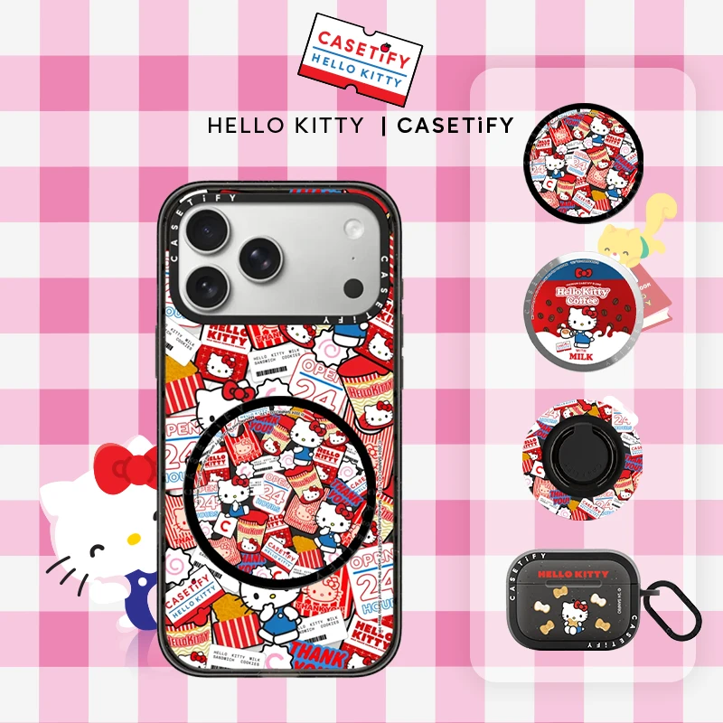 Hello Kitty x CASETiFY 联名系列 手机配件合集