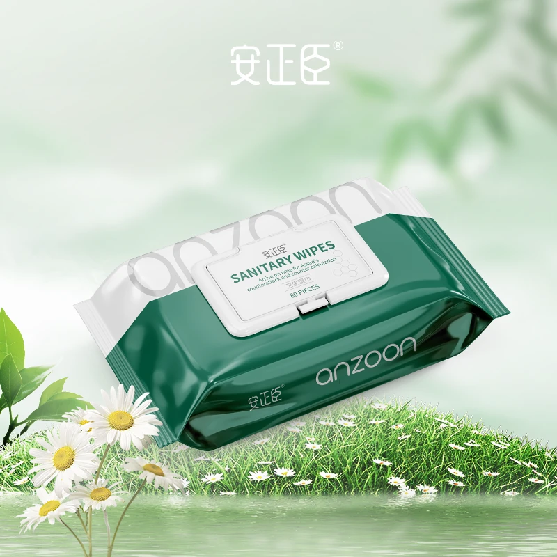 安正臣抑菌卫生湿巾保湿温和家用