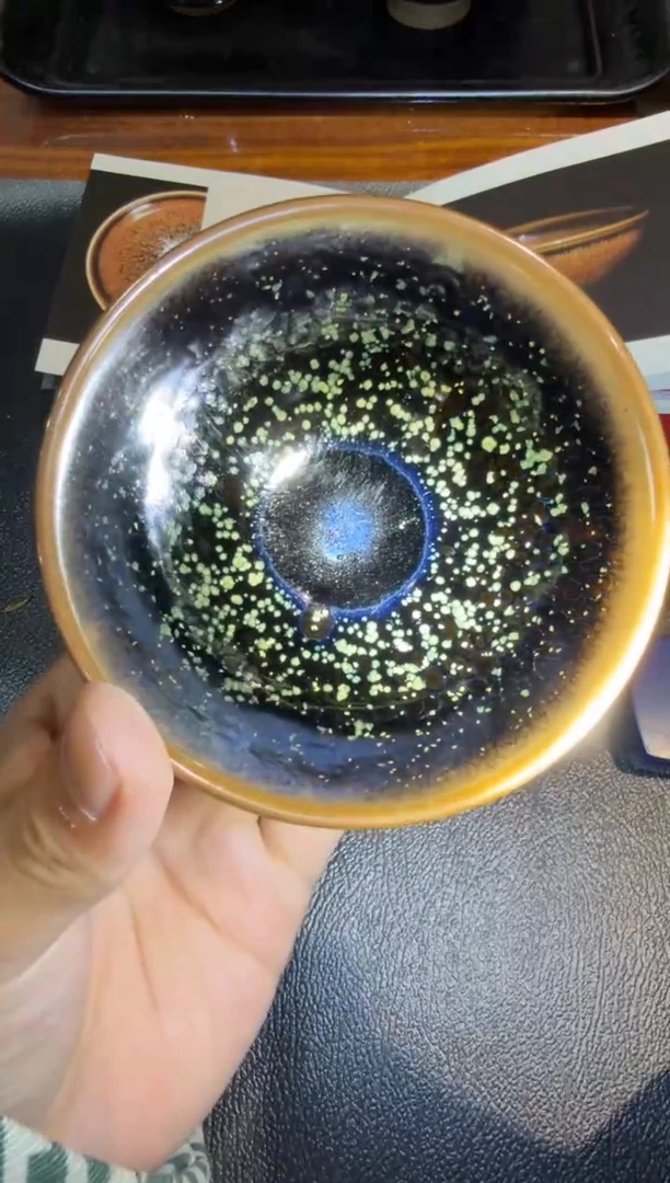 茶盏朱信丛鹧鸪窑变26