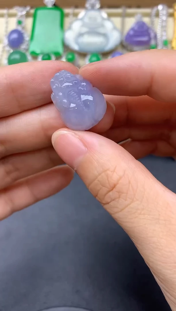 翡翠未镶嵌颈饰353-中国好珍宝