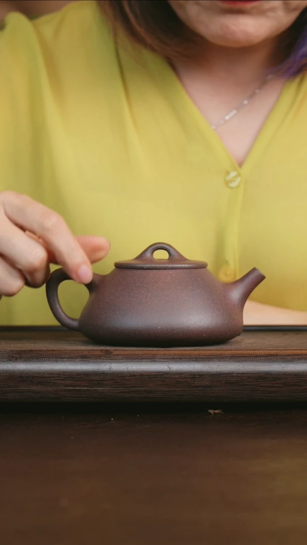 茶壶紫砂艺品紫砂 精选底槽清 瓢240cc