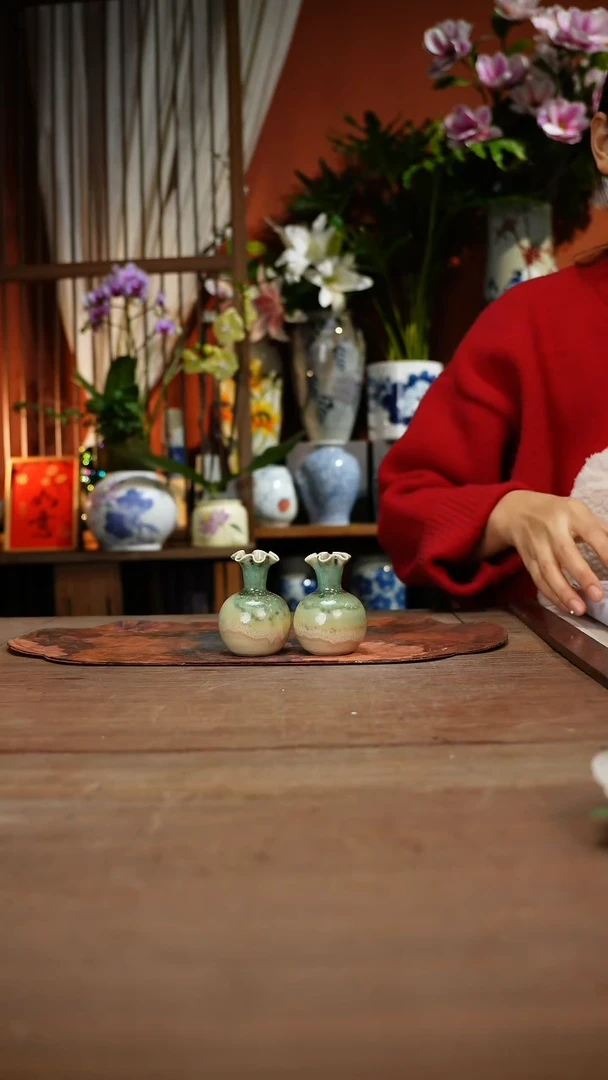 现代高温釉下彩手绘陶瓷餐具